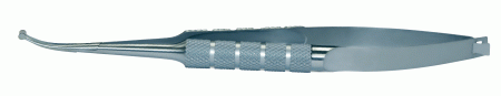 XF-433T Shepard IOL Holding Forceps Curved