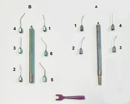 XC-1121 I/A SET Irrigation /Aspiration set with exchangeable tips, IMPEX style